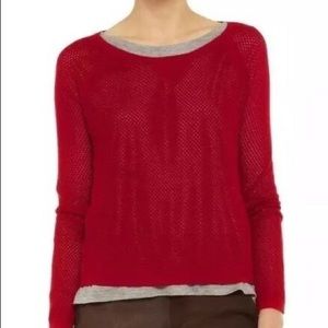 Rag and Bone Red Knit Sweater